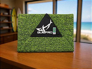 CAMISINHA ATOALHADA PRANCHA DE SURF GUEPRO VERDE SEA 7'5"