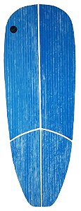 Deck Antiderrapante Stand Up Paddle Sup Camuflado Azul e Branco