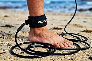 Leash Surf Classic 6,5 mm. x 6' Preto
