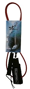 Leash Surf Classic 6,5 mm. x 6' Vermelho