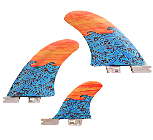 Quilha Similar Mark Richards Twin+ Estabilizador GF2 Cod.21