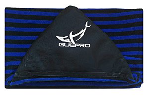 Capa Atoalhada Camisinha Prancha Skimboard Azul e Preto