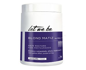 Btx Blond Matiz Ultra Mask - Efeito Matizador  1kg  - Let Me Be