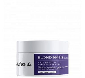 Btx Blond Matiz Ultra Mask - Efeito Matizador 250g - Let Me Be