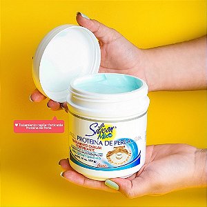 Mascara de Tratamento Capilar Fortificante Silicon Mix Proteina de Perla - 450g