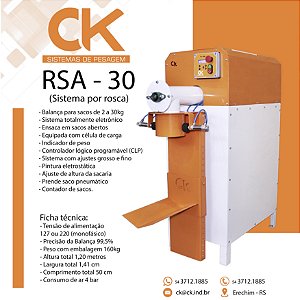 Balança Ensacadeira RSA-30
