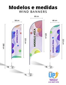 Wind Banner Personalizado Completo