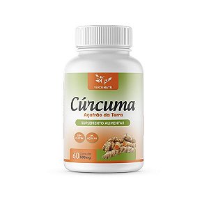 Cúrcuma (Açafrão-da-Terra)- 60 cápsulas (500mg)