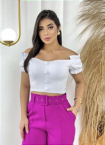 CROPPED MERCIA BOTÃO