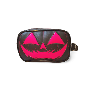 Pochete Pumpkin Preta e Rosa