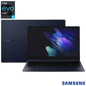 Notebook Samsung Galaxy Book Pro 360 Core i7, 16GB, SSD 512GB, Win 11 Home, 13.3 FHD Touch