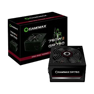 Fonte Gamemax 750W Reais 80Plus Bronze GP750