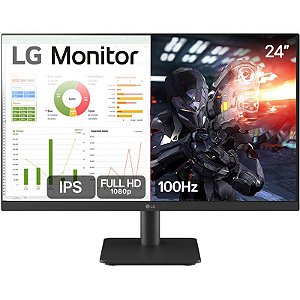 Monitor Gamer LG 24" Full HD IPS 24MS500