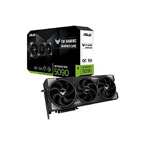 Placa de Vídeo NVIDIA GeForce Asus TUF RTX 5090 OC 32GB GDDR7 512 Bits 2x HDMI, 3x DP