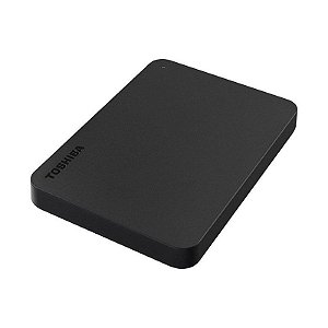 HD Externo Portátil Toshiba 2TB USB 3.0 Canvio Basics Preto