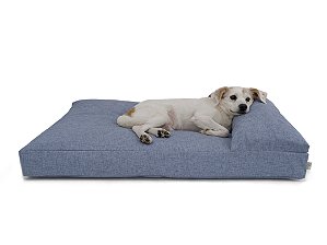 Cama Divã para Cachorro Grande Azul