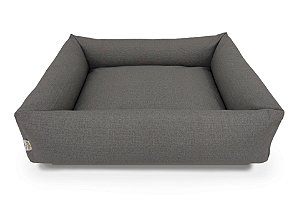 Cama Cachorro Impermeável Acquablock® Cinza Grafite