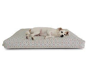 Futon Cachorro Grande Vintage Off White