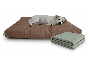 Futon Pet G 100x70cm + 1 Capa Extra Grátis