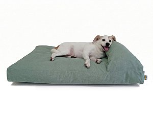 Cama Divã Cachorro Grande Impermeável Acquablock® Verde Hortelã