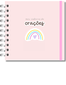 Caderno de Orações (P) - Rosa