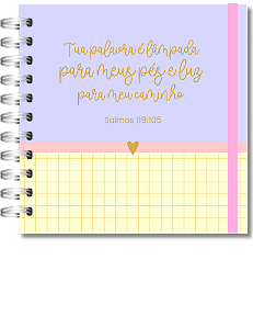 Caderno de Ministração (P) - Lilás