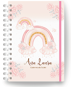 Caderneta de Saúde - Arco Íris Rosa