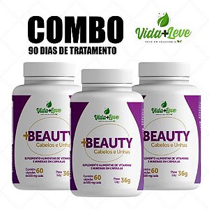 3 Frascos / +Beauty 90 dias