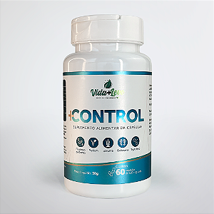 -CONTROL Moderador de apetite | Reduz a fome de doces | Bloqueia a absorção de carboidratos | Emagrecedor saudável | 60 caps