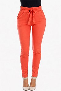 Calça Clochard - Vermelha | Coral