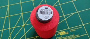LINHA BORDADO E COSTURA FOSCA 4572MT VERMELHO / 035