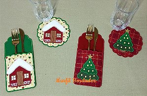 PROJETO PORTA TALHER E PORTA COPO NATAL 2