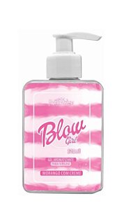 Blow Girl - Mix de gel e creme beijável com aroma irresistível de morango com creme 320ml