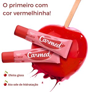 Carmed Maçã do Amor Hidratante Labial com Cor - 10g