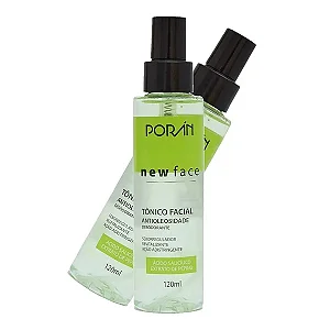 Tonico Facial New Face Antioleosidade Poran 120ml
