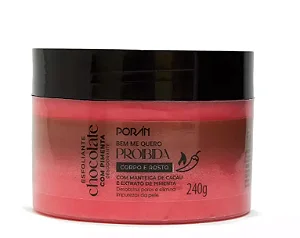 Esfoliante Corporal E Facial De Chocolate Com Pimenta 240g