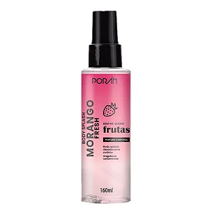 Body Splash de Morango Poran 160ml