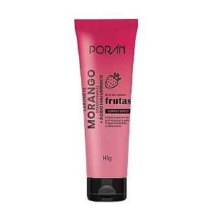 Sabonete Líquido Porán Morango Facial E Corporal 145g