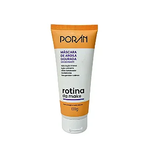 Máscara De Argila Dourada Fortalecedora 100g - Porán