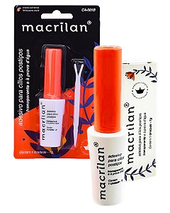 COLA PARA CÍLIOS POSTIÇOS TRANSP. PROVA D' ÁGUA MACRILAN