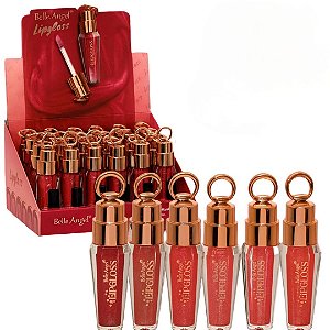 Lip Gloss Com Brilho + Efeito Espelhado Belle Angel