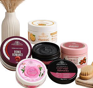 Esfoliante Corporal 3 em 1 Vegano Phallebeauty