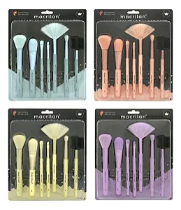 KIT KP9-4 COM 7 PINCEIS PARA MAQUIAGEM