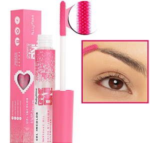 GEL INCOLOR FORTALECEDOR DE CÍLIOS E SOBRANCELHAS RUBY ROSE