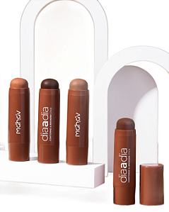 CONTORNO E BRONZER DIA A DIA EFEITO NATURAL E SAUDÁVEL MAHAV