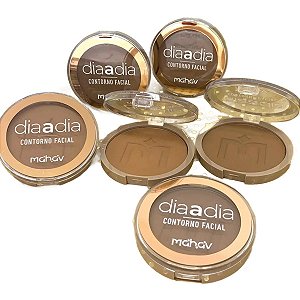 CONTORNO FACIAL PÓ TEXTURA ULTRA FINA LINHA DIA A DIA  MAHAV