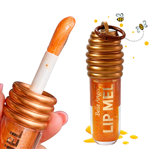 LIP OIL COLMEIA GLOSS HIDRATANTE MEL + CHAVEIRO BELLE AANGEL