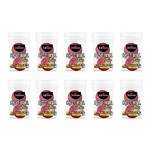 Hot Ball Plus - Esquenta e Esfria Hot Flowers- Kit 10UN