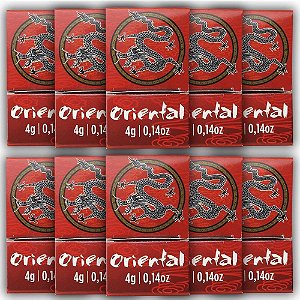 Oriental Creme de Massagem 4g Hot Flowers - Kit 10UN