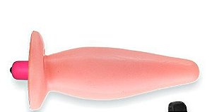 Plug Anal Com Vibrador -14,5x4,5cm